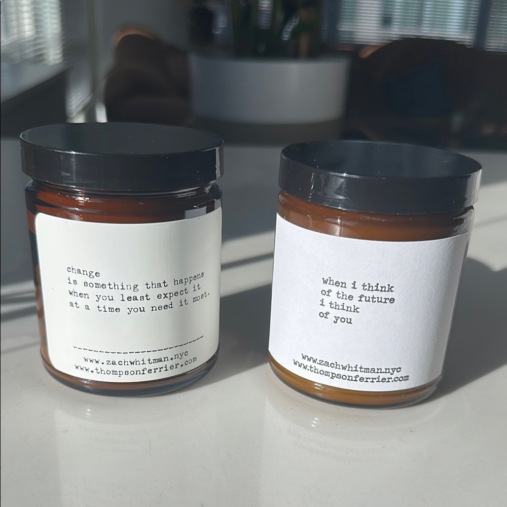 2 Soy Wax Blend Candles 🕯️